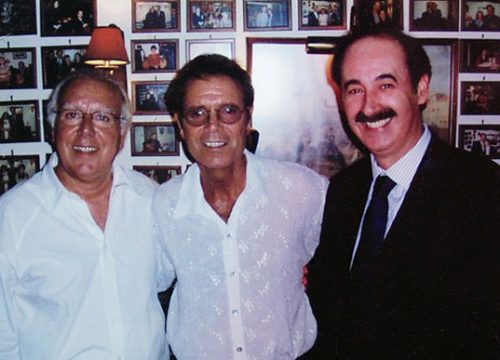Carlos do Carmo, Cliff Richard and Mário Pacheco