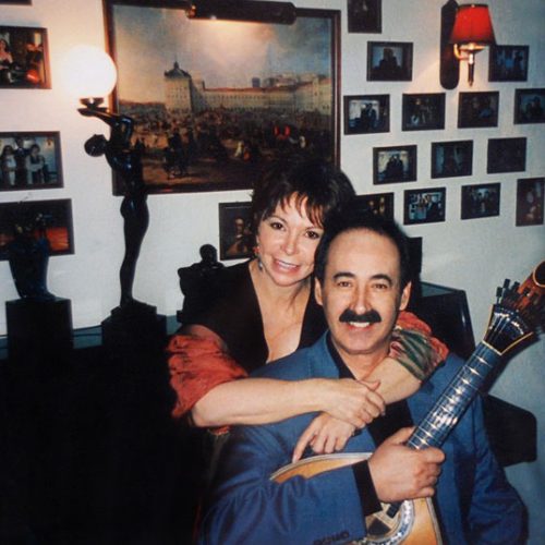 Isabel Allende and Mário Pacheco