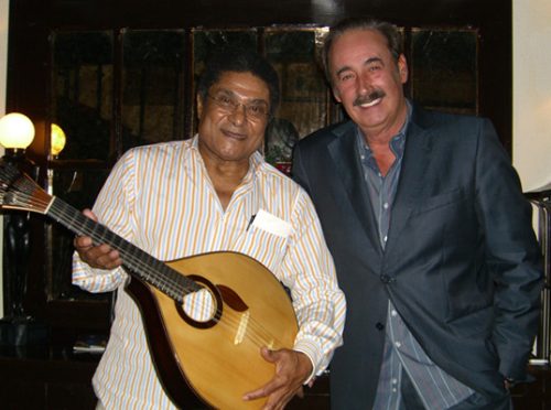 Eusébio and Mário Pacheco