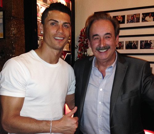 Cristiano Ronaldo and Mário Pacheco